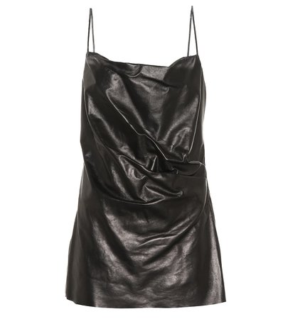 Leather Minidress - Gucci | mytheresa.com