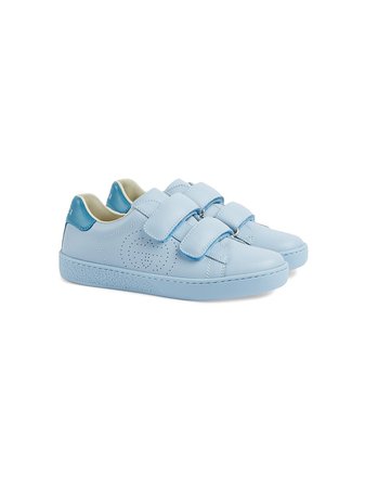 Gucci Kids Ace touch-strap Sneakers - Farfetch
