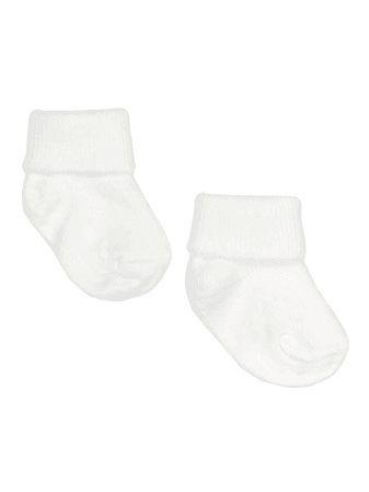 White baby socks