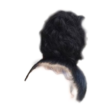 black girl hair bun