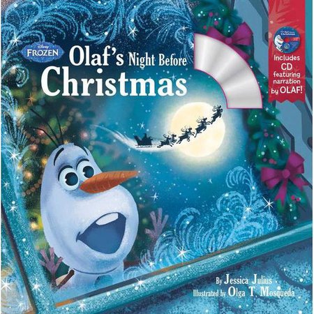 Olaf's Night Before Christmas - PAP/COM (Paperback) : Target
