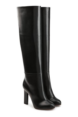 Leather Knee Boots Gr. EU 37