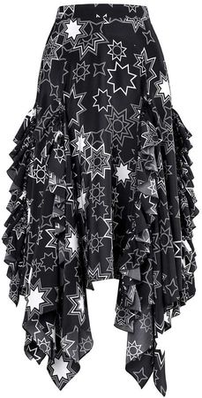 Siobhan Molloy - Gracie Star Print Midi Skirt