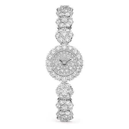 Relógio Snowflake Fleurette de Alta Joalheria - VCARO4KI00- Van Cleef & Arpels