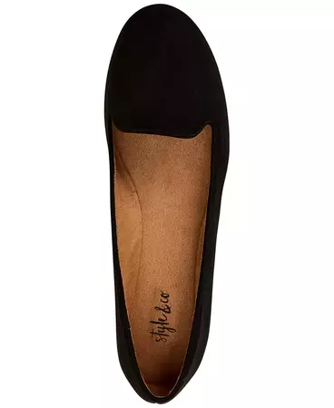 Style & Co Alyson Slip-On Loafer Flats, Created for Macy's - Macy's