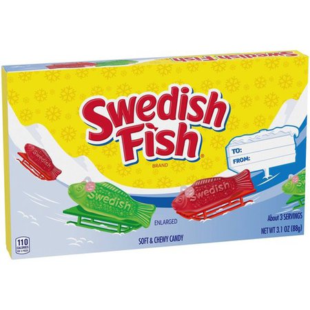 Swedish Fish Holiday Theater Box - 3.1oz : Target