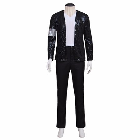 Michael Jackson Outfit Costume Cosplay Adult's Men's Jacket Pants Shirt Cosplay Michael Performance Clothes Cosplay|costume cosplay|cosplay adultadult cosplay - AliExpress