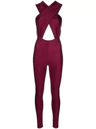 THE ANDAMANE Tute rhinestone-embellished Jumpsuit - Farfetch