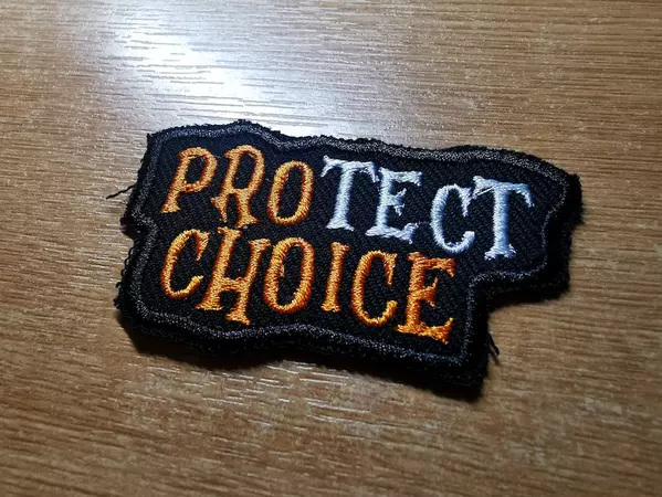 Protect Choice Pumpkin Orange Patch Pro Choice Feminist Embroidered Abortion Politics Punk Roe Wade - Etsy