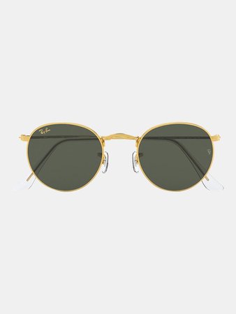 Ray-Ban Round Metal Legend - Gold / Blue - Empire Skate