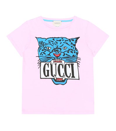 Gucci Kids - Printed cotton T-shirt | Mytheresa
