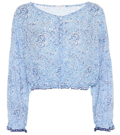 Bety floral-printed blouse