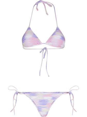 Reina Olga Love Triangle Bikini Set - Farfetch