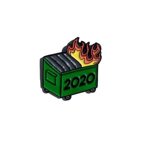 2020 Trash Pin – White Market
