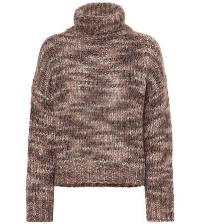 Mohair and cashmere-blend sweater