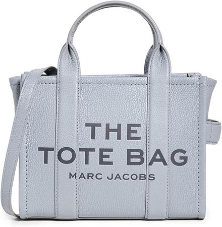 Amazon.com: Marc Jacobs Women's The Small Tote, WOLF GREY, Blue, Graphic, One Size : Clothing, Shoes & Jewelry