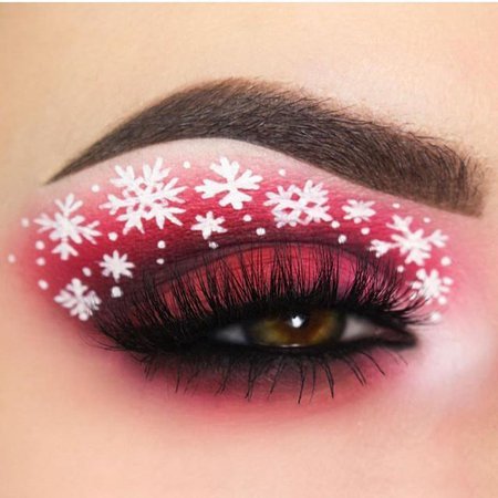 christmas makeup looks - Google Search