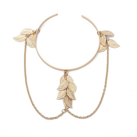 Boho Gold/Silver Color Leaves Upper Arm Bracelet for Women Love Retro Bracelet Bangle Jewelry Female Charms Bracelet Cuff Femme|Bangles| - AliExpress