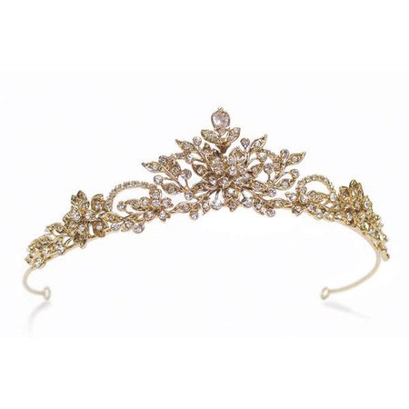 Gold Tiara Crown