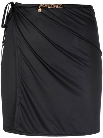 Versace horsebit-detail Wrap Skirt - Farfetch