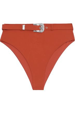 + We Wore What Emily belted high-rise bikini briefs | ONIA | Sale up to 70% off | THE OUTNET
