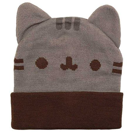 Amazon.com: Pusheen Beanie Hat with Ears Standard: Clothing