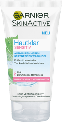 Garnier Hautklar Sensitiv Waschgel dauerhaft günstig online kaufen | dm.de