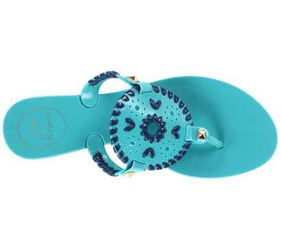 Jack Rogers Georgica Jelly Sandals | Everything Turquoise