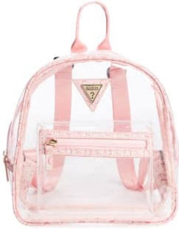Pink backpack  Guess
