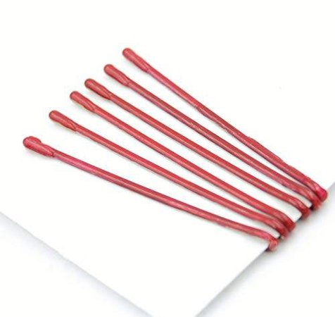 red bobby pins - Google Search