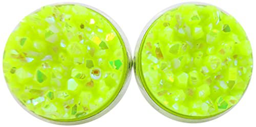 neon stud earrings - Google Search
