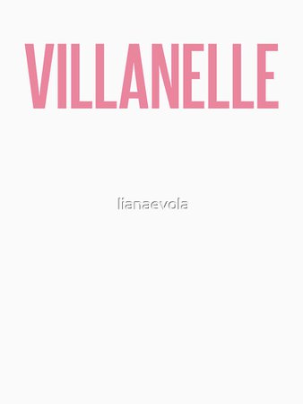 "Villanelle Logo" T-shirt by lianaevola | Redbubble