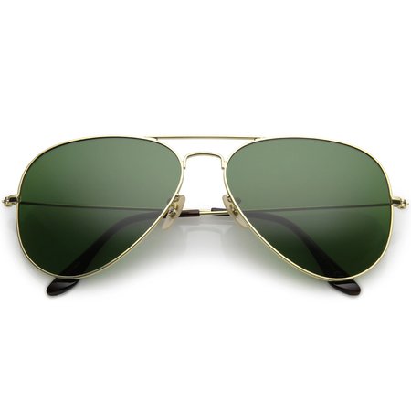dark green sunglasses