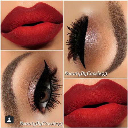 21 Looks: Eye Makeup for Red Lips – CherryCherryBeauty