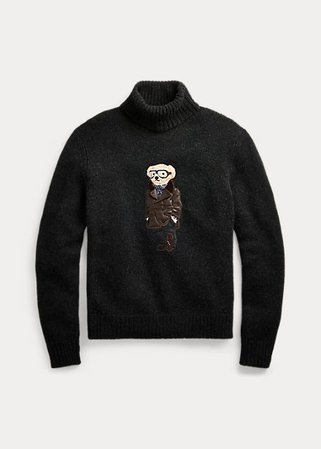 Polo Bear Cashmere Turtleneck Sweater