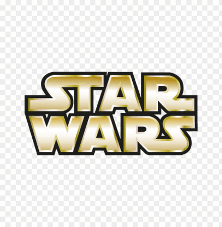 Gold Star Wars Logo
