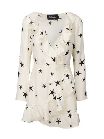 The Alexandra Cream Superstar Dress, $195 | Star Print Dresses and Accessories | POPSUGAR