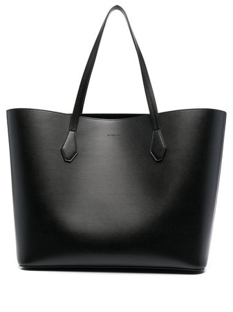 Givenchy logo-embossed leather tote bag