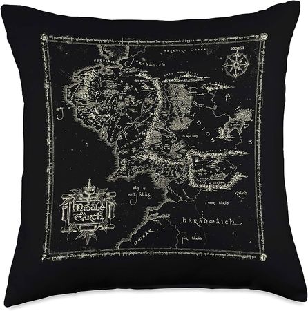 middle earth lotr pillow
