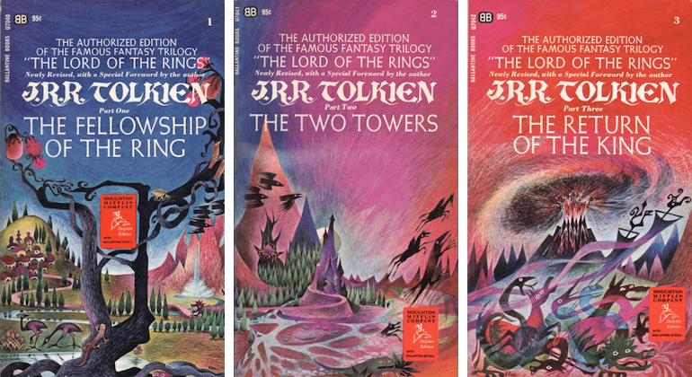 Lord of the rings book trilogy