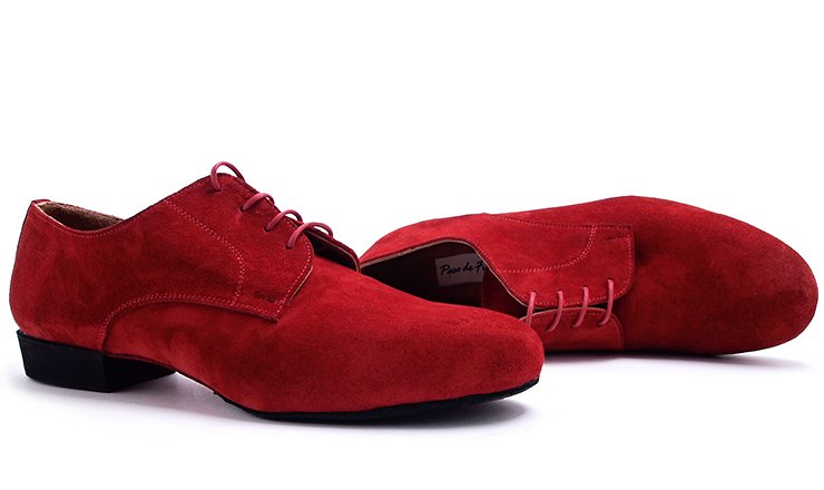 Lisadore Paso de Fuego - Gamuza Rojo - Exclusive Evening Dancing Shoes ...