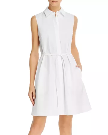 Theory Belted Shirt Dress | Bloomingdale's