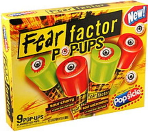 Popsicle Fear Factor, Assorted Pop-Ups - 9 ea, Nutrition Information | Innit