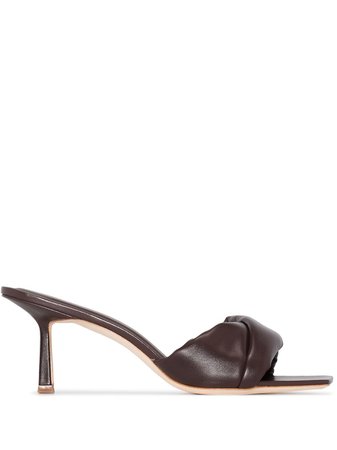 Shop Studio Amelia 3.32 75mm leather sandals with Express Delivery - FARFETCH