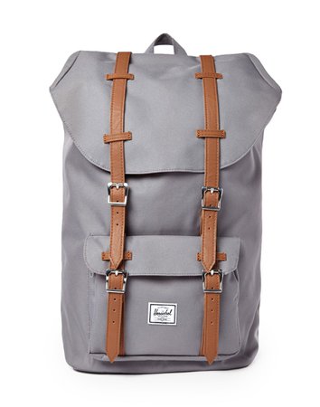 Herschel Little America Backpack Grey at The Idle Man