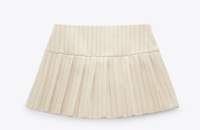 Zara Pinstripe skirt