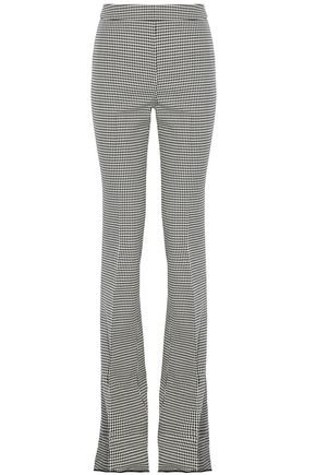 Houndstooth wool bootcut pants | GIAMBATTISTA VALLI | Sale up to 70% off | THE OUTNET