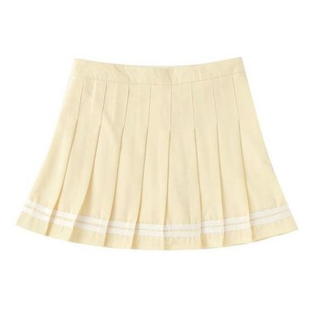 Yellow Plaid Skirt