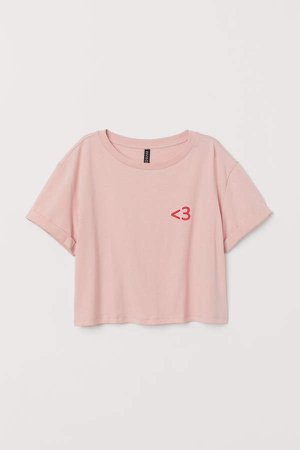 Short T-shirt - Pink