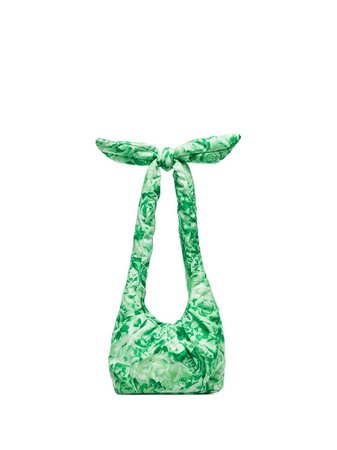 GANNI Padded floral-print Shoulder Bag - Farfetch